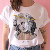 vaporwave aesthetic t shirt women Japanese david bowie tshirt female clothing vintage Graphic t-shirt hIP hop harajuku Casual