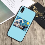 Artistic Painting Fusion Aesthetic iPhone Case