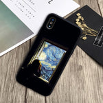 Artistic Van Gogh Starry Night Aesthetic iPhone Case